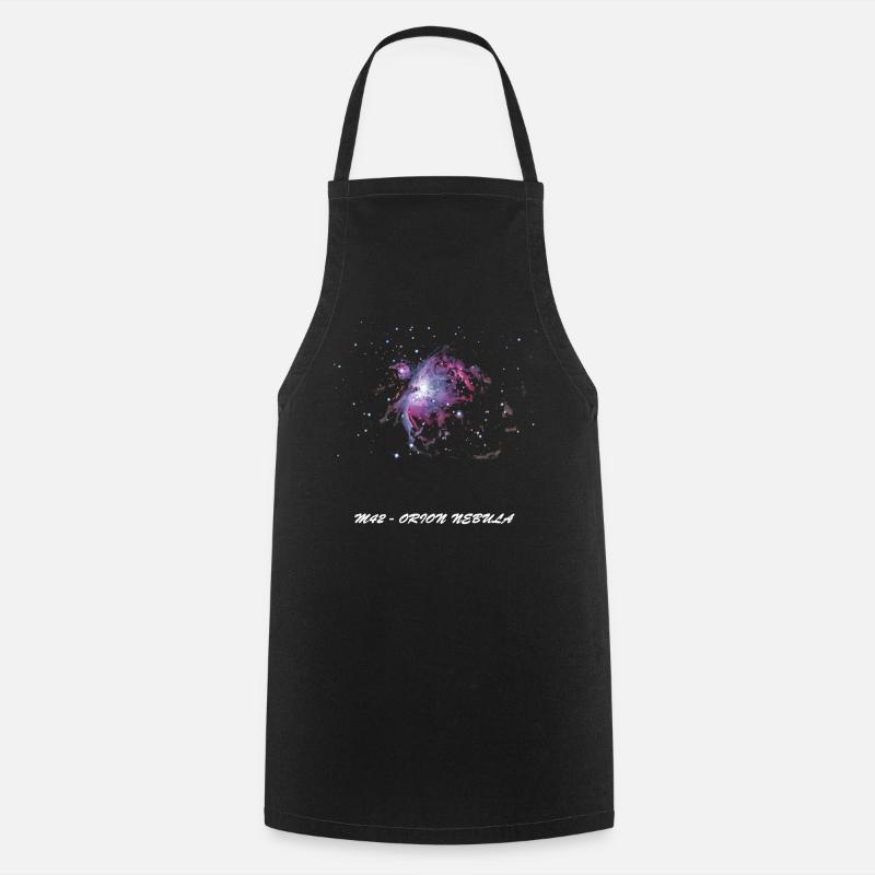 M42 - Orion Nebula - Cooking Apron - black
