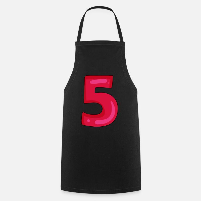 5 - Kochschürze - Schwarz