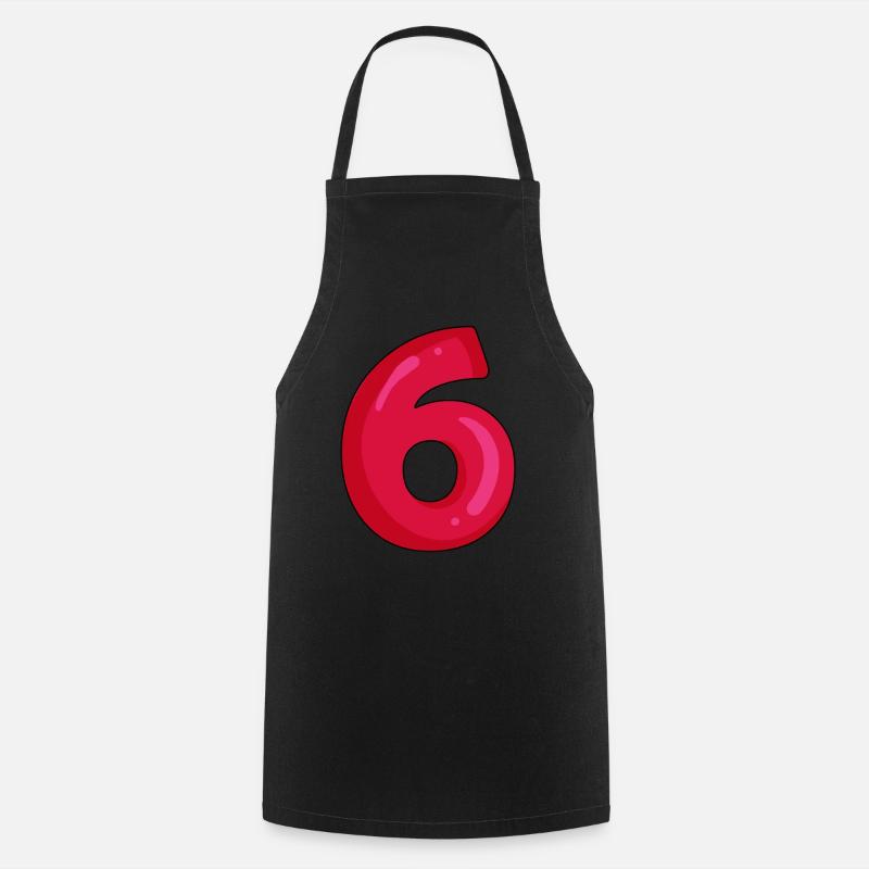 6 - Cooking Apron - black