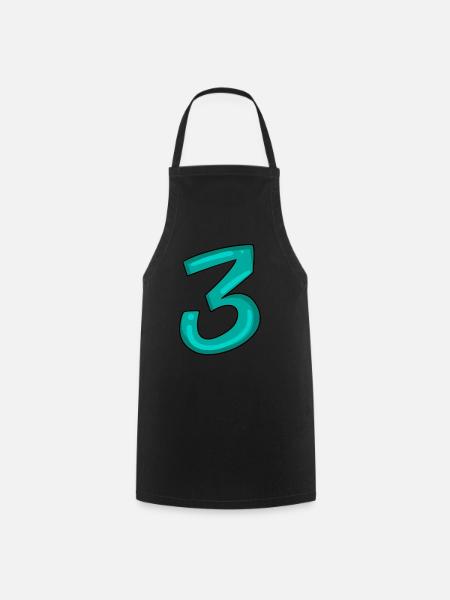 3 - Cooking Apron - black