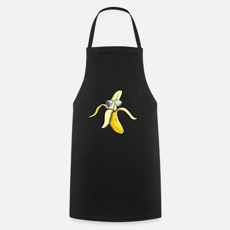 Banane - Tablier de cuisine - noir