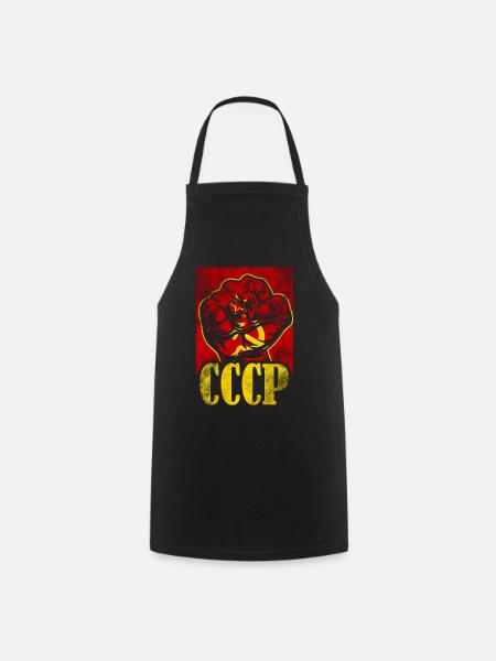 communisme - Tablier de cuisine - noir