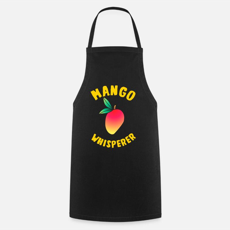 Murmures de mangue - Tablier de cuisine - noir
