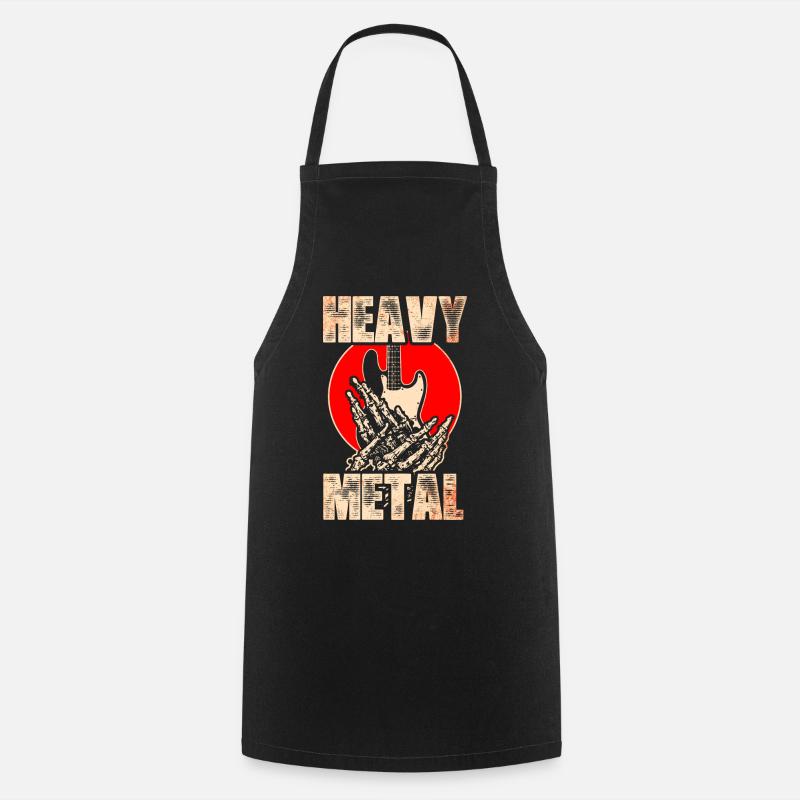 Heavy metal - Cooking Apron - black