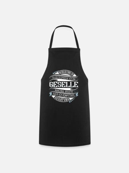 Geselle - Kochschürze - Schwarz