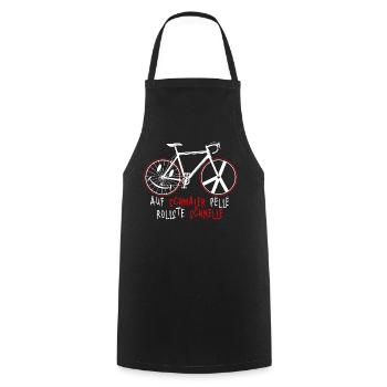 Fahrrad - Kochschürze - Schwarz - Vorne - AI Model Male 185 dark (185cm)