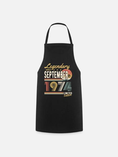 Legendary since September 1974 Limited Edition - Tablier de cuisine - noir