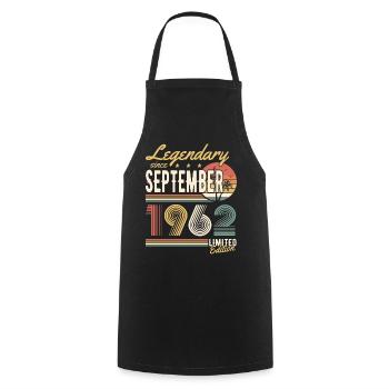 Legendary since September 1962 Limited Edition - Tablier de cuisine - noir - Devant - AI Model Male 185 dark (185cm)