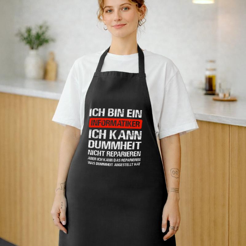Informatiker Software Programmierer IT-Berater Kochschürze
