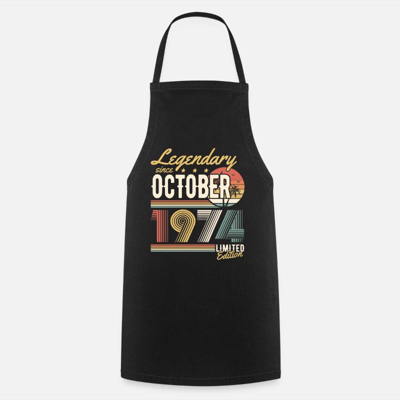 Legendary since October 1974 Limited Edition - Cooking Apron - black