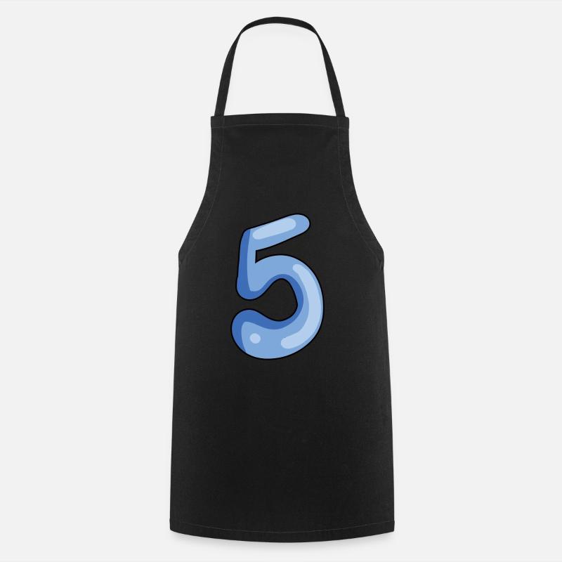 5 - Kochschürze - Schwarz