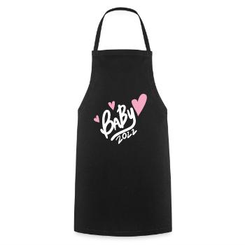 Bébé 2022 - Nouveau-né 2022 - Tablier de cuisine - noir - Devant - AI Model Male 185 dark (185cm)