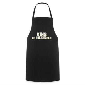 Chef Chef Chef - Cooking Apron - black - Front - AI Model Male 185 dark (185cm)