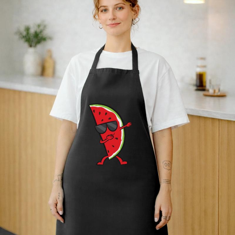 Dab Pastèque Amour Pastèque Tablier de cuisine