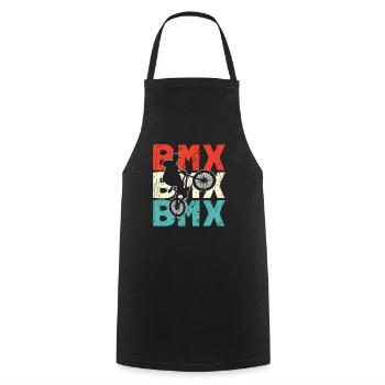 BMX - Kochschürze - Schwarz - Vorne - AI Model Male 185 dark (185cm)