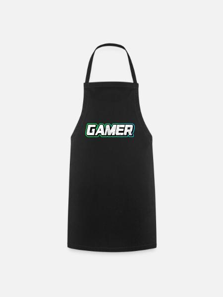 Gamer - Kochschürze - Schwarz