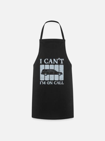 Mortician Funeral Director Embalmer - Tablier de cuisine - noir