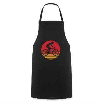 Bicycle Cyclists Cycling Cycling Races Bicycles - Cooking Apron - black - Front - AI Model Male 185 dark (185cm)