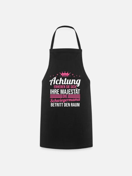 Schwiegermama - Kochschürze - Schwarz