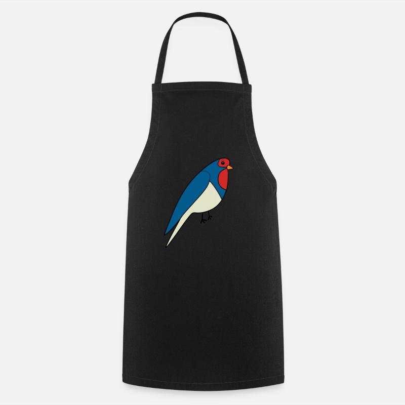 Hirondelle - Tablier de cuisine - noir