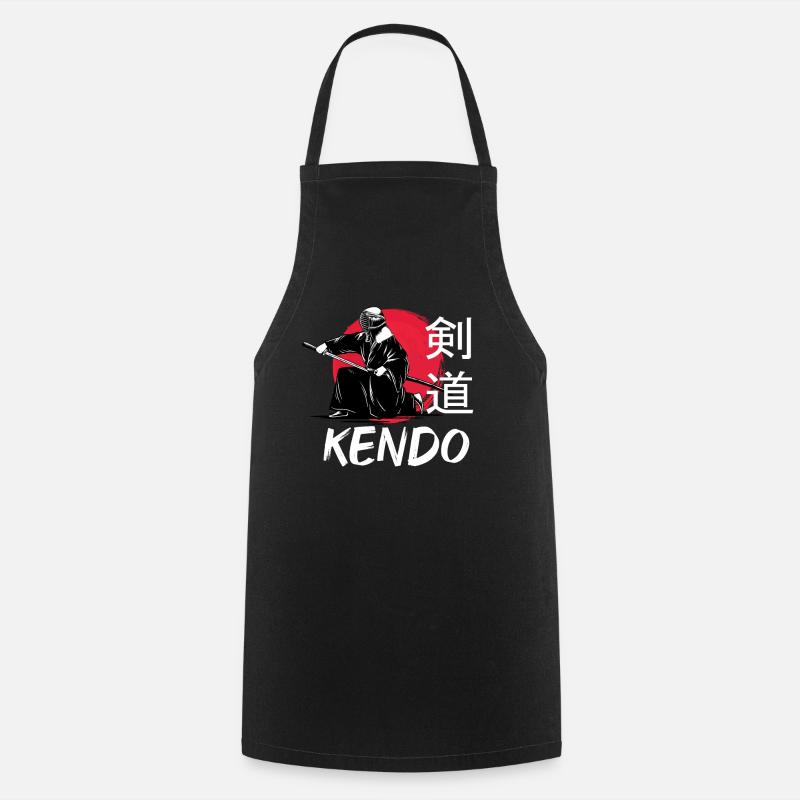 Kendo - Tablier de cuisine - noir