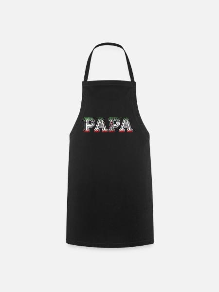 iran papa - Cooking Apron - black