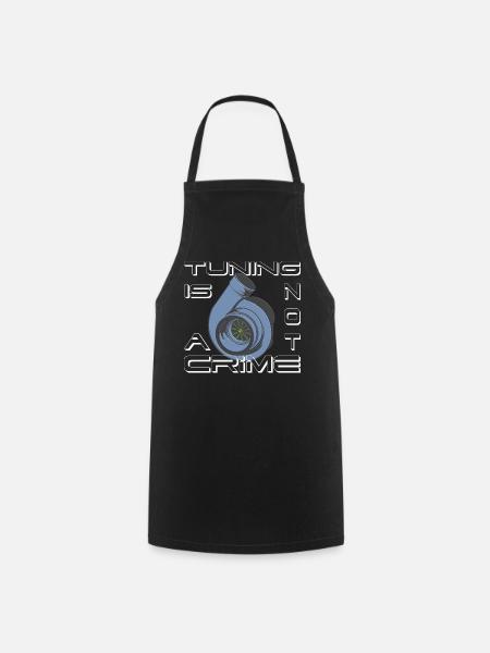 Turbolader Tuning Is not a Crime als Geschenkidee - Kochschürze - Schwarz