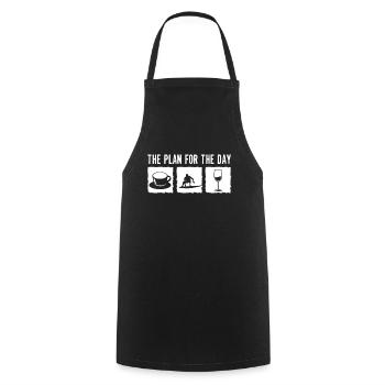 Surf Surf Planche de surf Surf Surf Surf - Tablier de cuisine - noir - Devant - AI Model Male 185 dark (185cm)