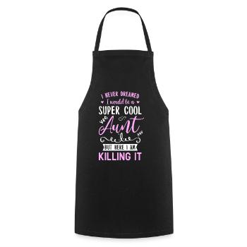 Tante - Tablier de cuisine - noir - Devant - AI Model Male 185 dark (185cm)