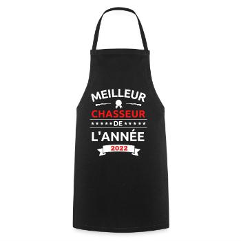 meilleur chasseur de l année 2022 - Tablier de cuisine - noir - Devant - AI Model Male 185 dark (185cm)