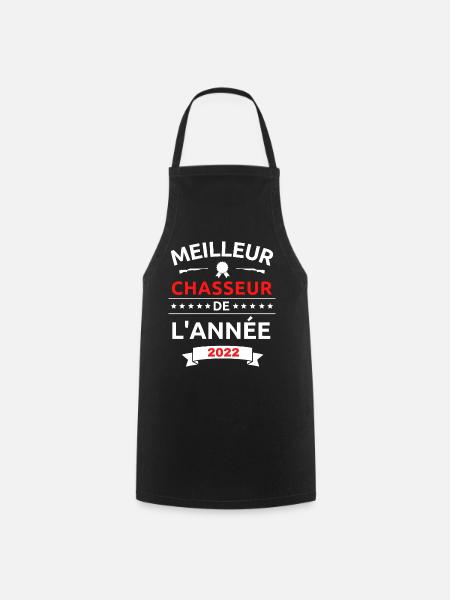 meilleur chasseur de l année 2022 - Tablier de cuisine - noir