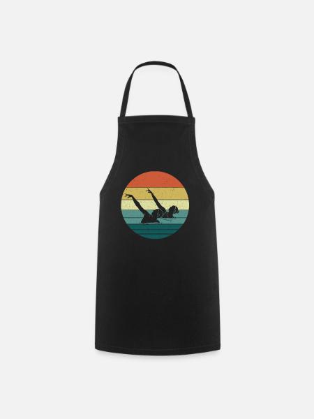 Natation synchronisée - Tablier de cuisine - noir