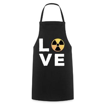 Love Gift Manip Radioologist Radiology - Cooking Apron - black - Front - AI Model Male 185 dark (185cm)