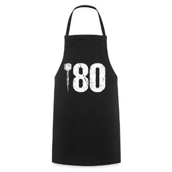 DART DARTS 180 ONEHUNDREDANDEIGHTY DARTS PLAYER - Cooking Apron - black - Front - AI Model Male 185 dark (185cm)