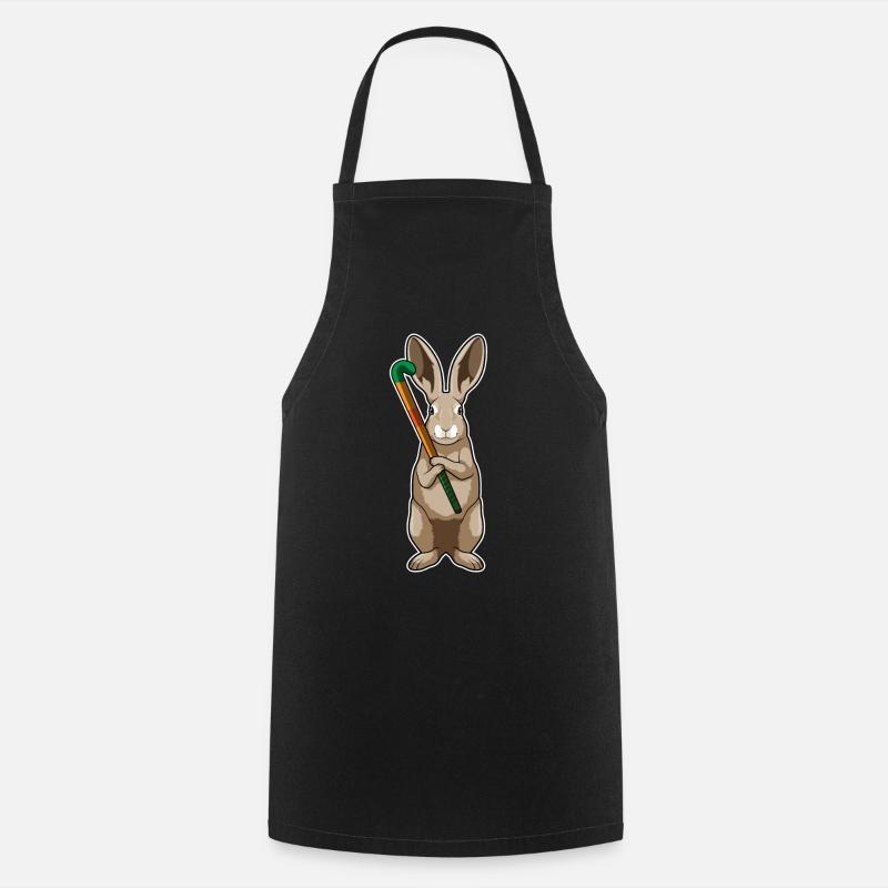 Crosse de hockey sur gazon Rabbit - Tablier de cuisine - noir