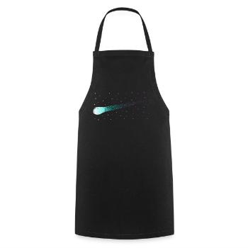 Meteorite Meteoroid Comet Shooting Star Gift - Cooking Apron - black - Front - AI Model Male 185 dark (185cm)