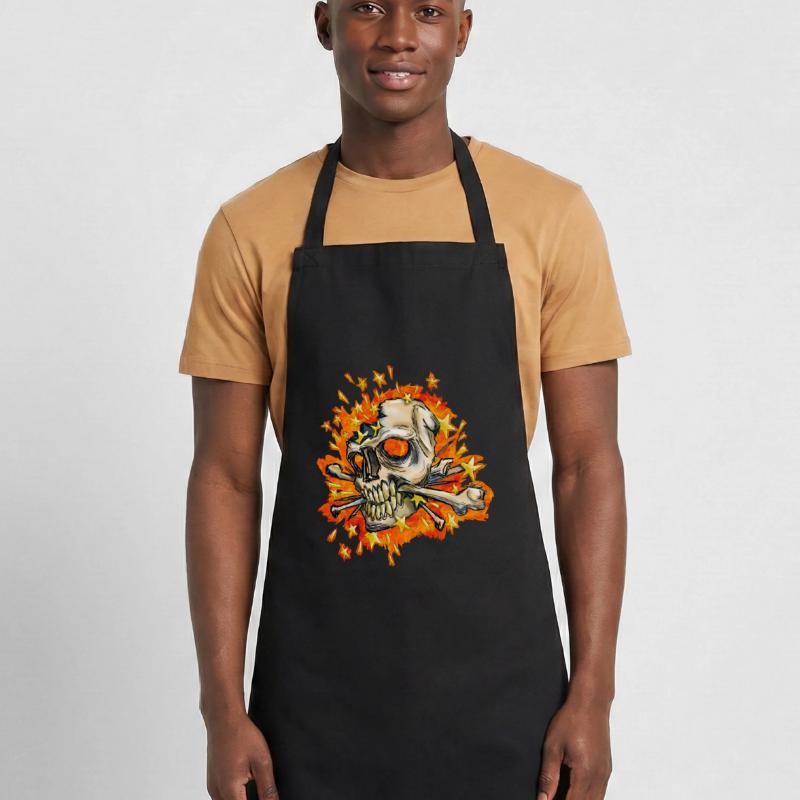 exploding skull Cooking Apron