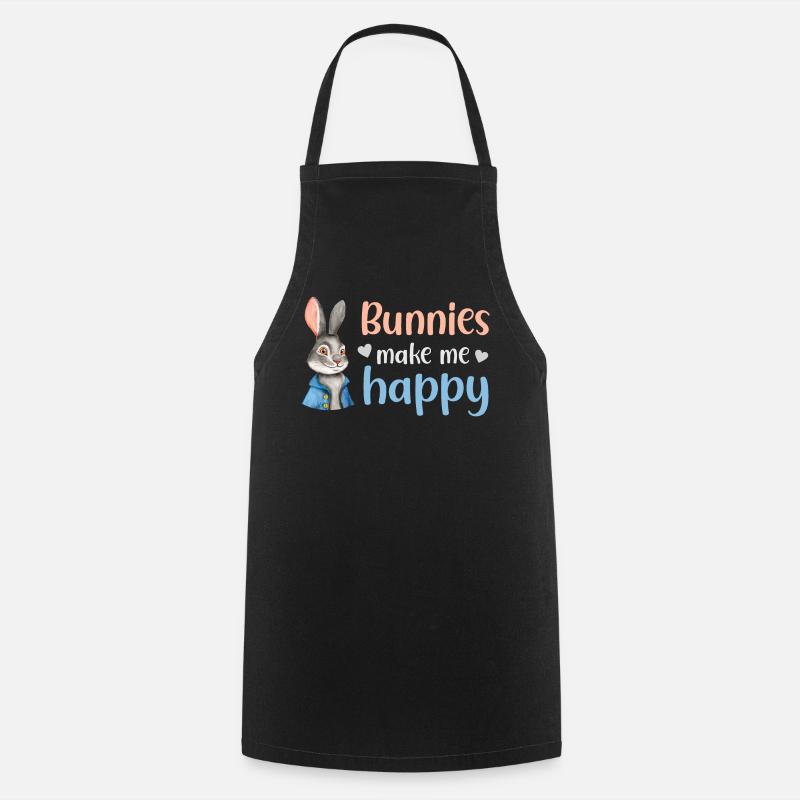Lapin Lapin - Tablier de cuisine - noir
