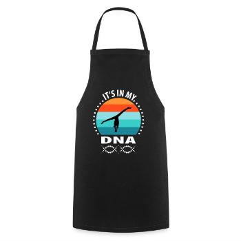 Gymnaste Handstand gymnastique gymnastique gymnastique - Tablier de cuisine - noir - Devant - AI Model Male 185 dark (185cm)