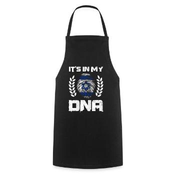 It's In My DNA Israeli for a Israeli Pride - Cooking Apron - black - Front - AI Model Male 185 dark (185cm)