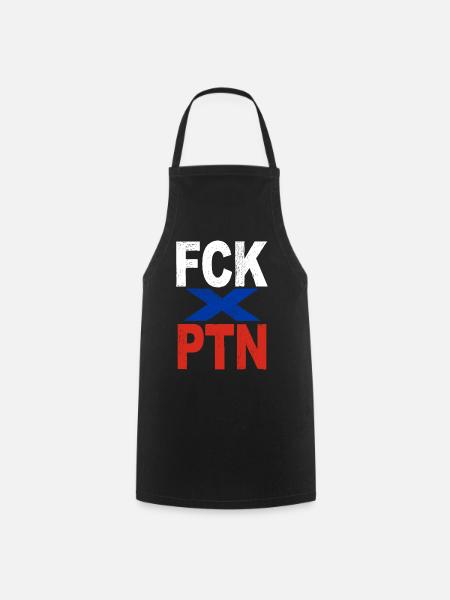 FCK PTN - Kochschürze - Schwarz