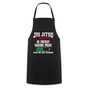 Jiu Jitsu Batterie Jiu Jitsu - Tablier de cuisine - noir - Devant - AI Model Male 185 dark (185cm)
