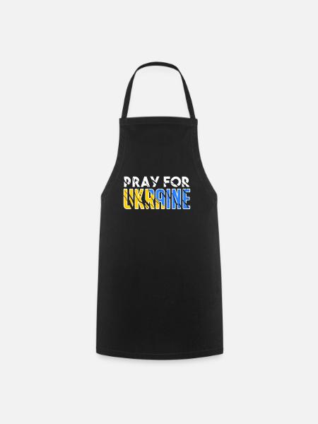 Ukraine - Kochschürze - Schwarz