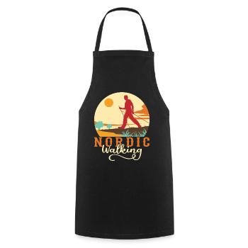 Marche nordique Bâtons de marche nordique - Tablier de cuisine - noir - Devant - AI Model Male 185 dark (185cm)