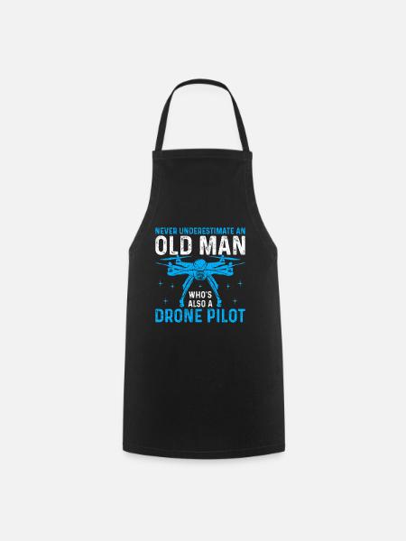 Drone - Kochschürze - Schwarz