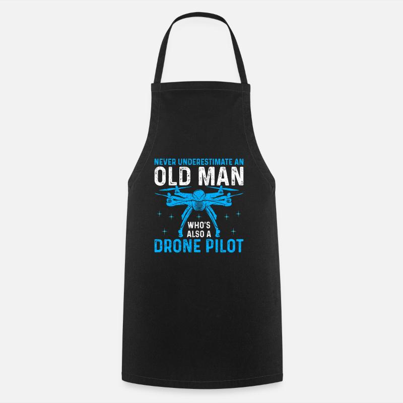 Drone - Kochschürze - Schwarz
