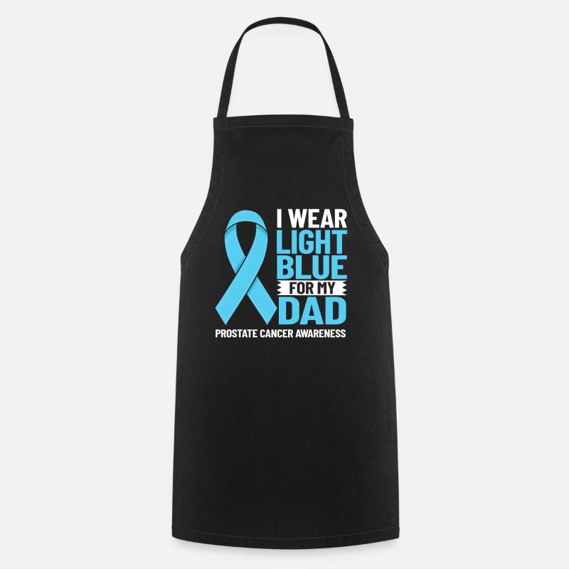 Prostate Cancer Prostate Cancer Chemo - Cooking Apron - black