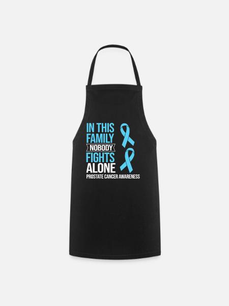 Prostate Cancer Prostate Cancer Chemo - Cooking Apron - black