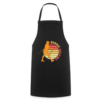 Marche nordique Bâtons de marche nordique - Tablier de cuisine - noir - Devant - AI Model Male 185 dark (185cm)