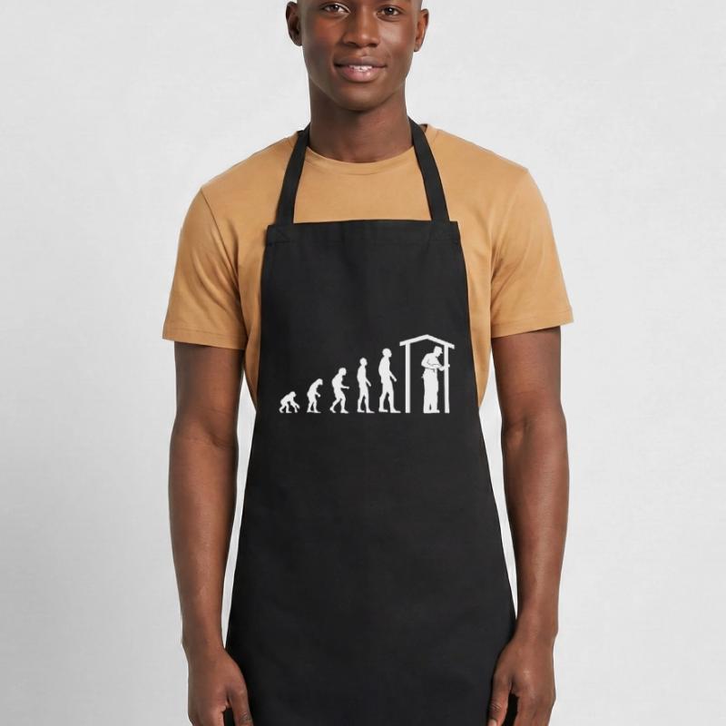 Carpenter Profession Evolution Carpenter Gift Cooking Apron
